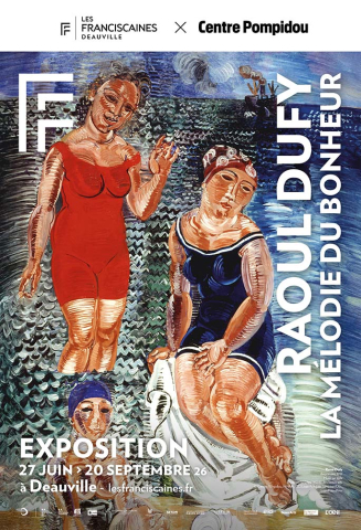 Affiche de l'exposition Raoul Dufy, La Mélodie du bonheur