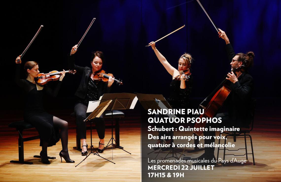 Sandrine Piau Quatuor Psophos